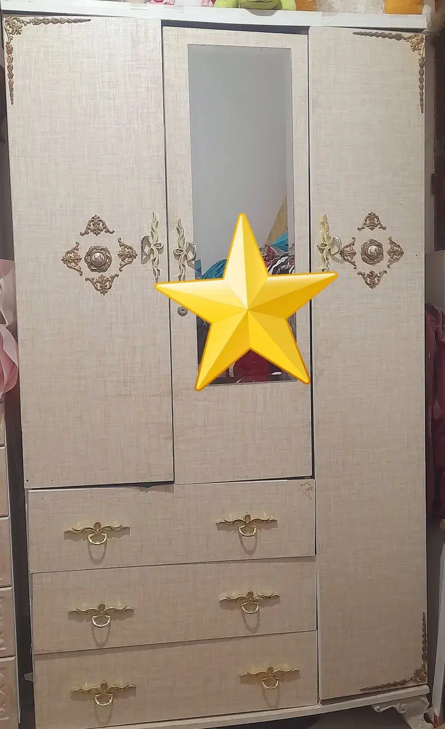 تخت یکنفره و کمدلباس|تخت و سرویس خواب|زابل, |دیوار