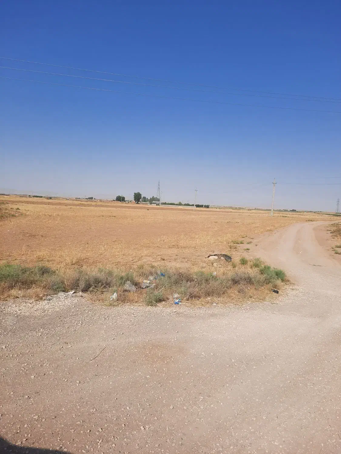 فروش زمین بر جاده کبودراهنگ به شیرین سو|فروش زمین و ملک کلنگی|کبودرآهنگ, |دیوار