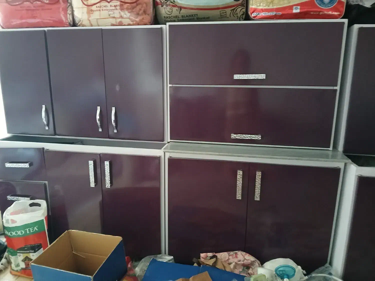 کابینت‌ومیزوگاوصنوق|آب‌چکان و نظم‌دهنده ظروف|قرچک, مهدیه|دیوار