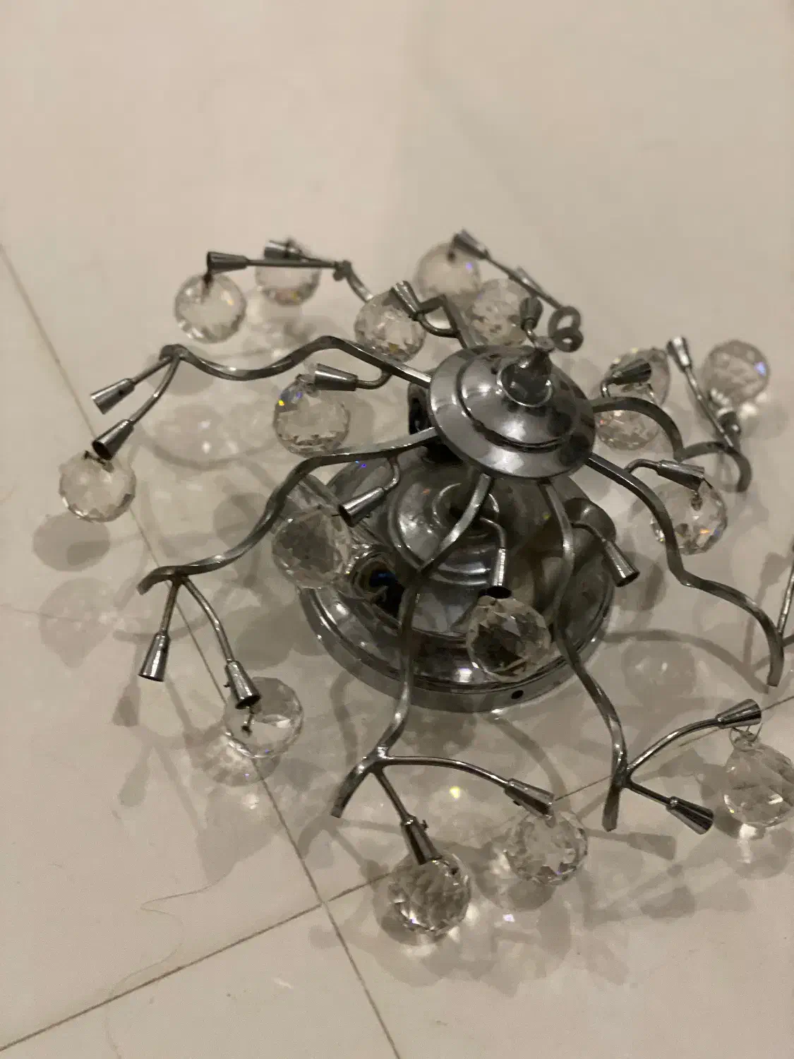 لوستر کریستالی|لوستر و چراغ آویز|اهواز, فاز ۲ پادادشهر|دیوار