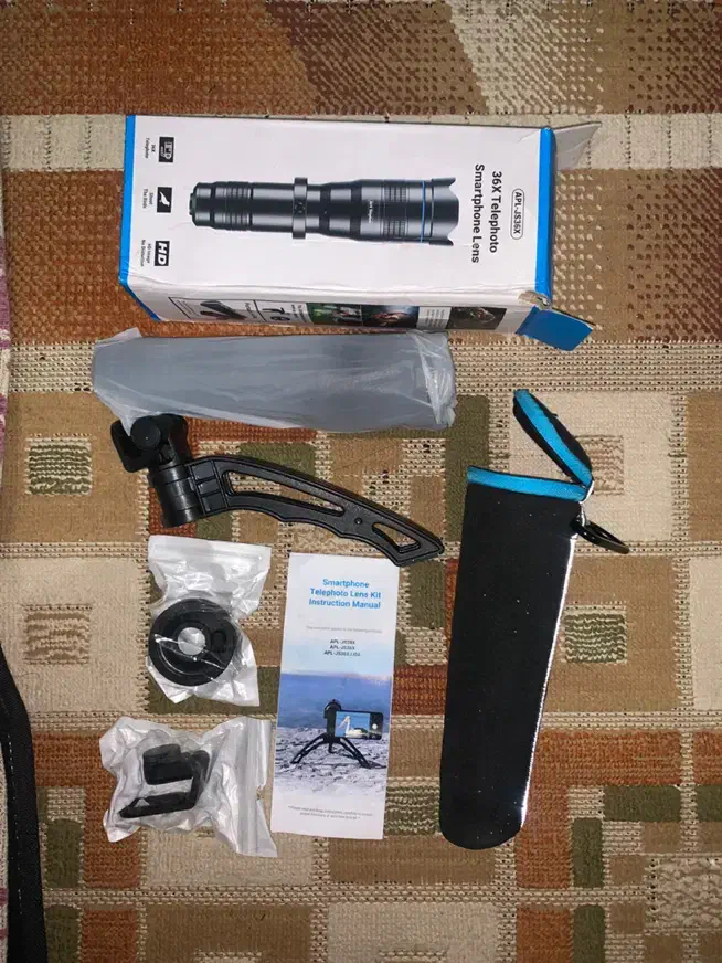 لنز موبایلی تله زوم Apexel 36X|لوازم جانبی موبایل و تبلت|تهران, کن|دیوار