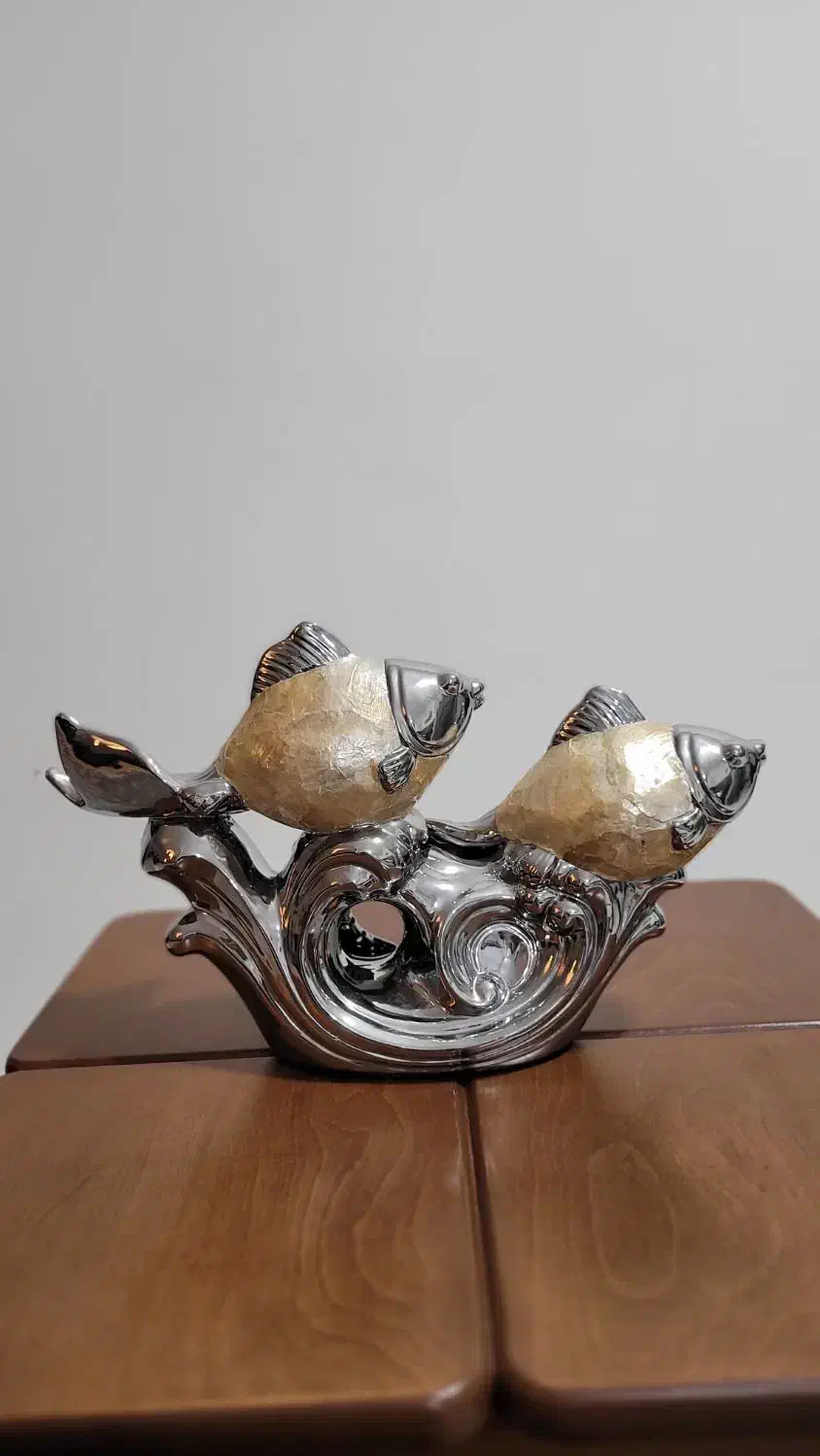 مجسمه تزیینی ماهی|مجسمه، تندیس، ماکت|مشهد, شهید بهشتی|دیوار