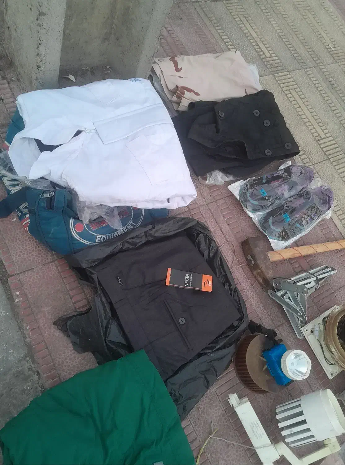 لوازم شخصی ۶ جیب اصل آمریکایی وکاپشن آمریکایی و|لباس|کنگاور, |دیوار