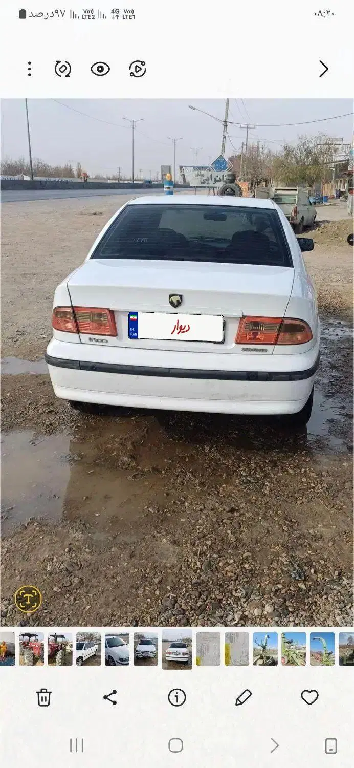 سمندlx95|خودرو سواری و وانت|چناران, |دیوار