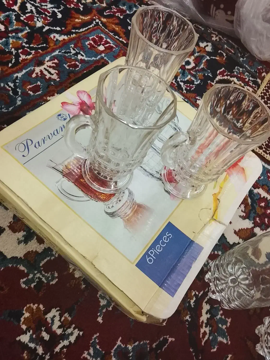 لیوان استکان|ظروف سرو و پذیرایی|قم, نوبهار|دیوار