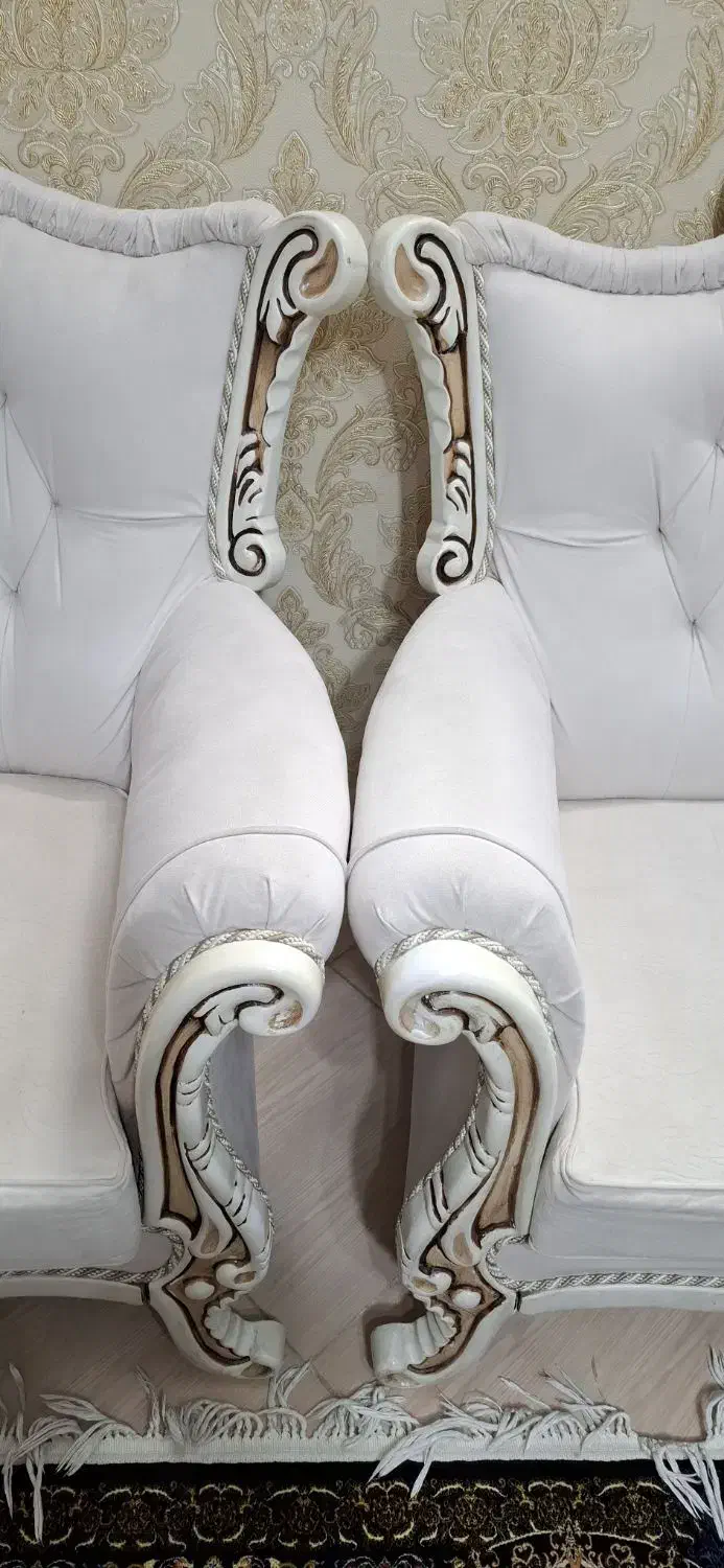 مبل کلاسیک ۷ نفره سالم|مبلمان خانگی و میز عسلی|صفادشت, |دیوار