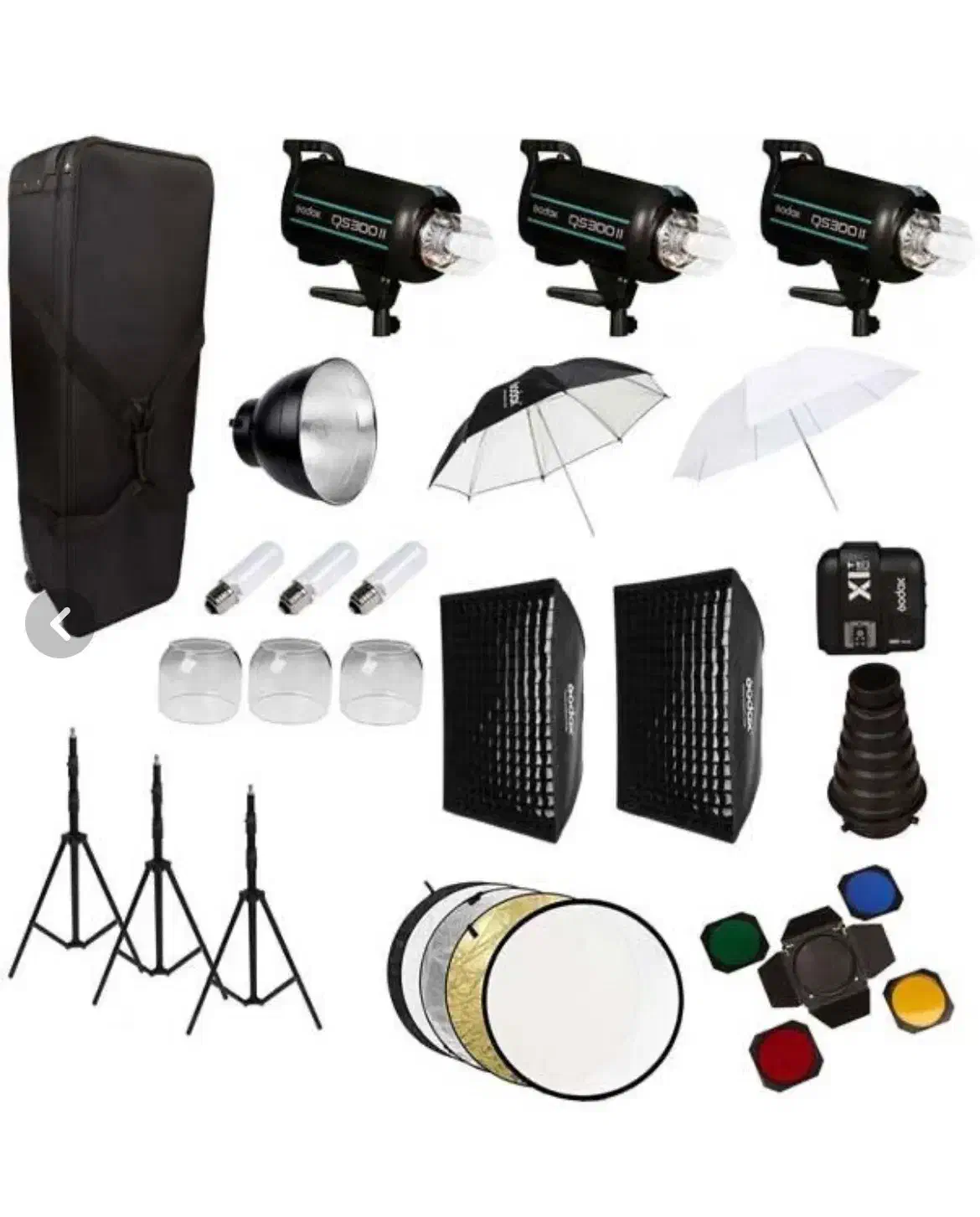 کیت فلاش گودگسqs300|دوربین عکاسی و فیلمبرداری|ملارد, |دیوار
