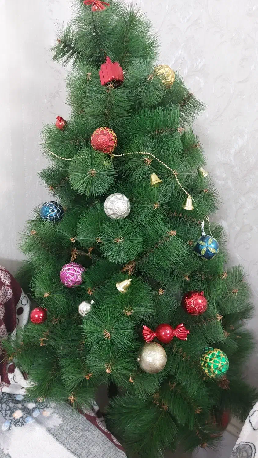 درخت کاج کریسمس ۱۶۰ سانت|گل مصنوعی|تهران, مشیریه|دیوار
