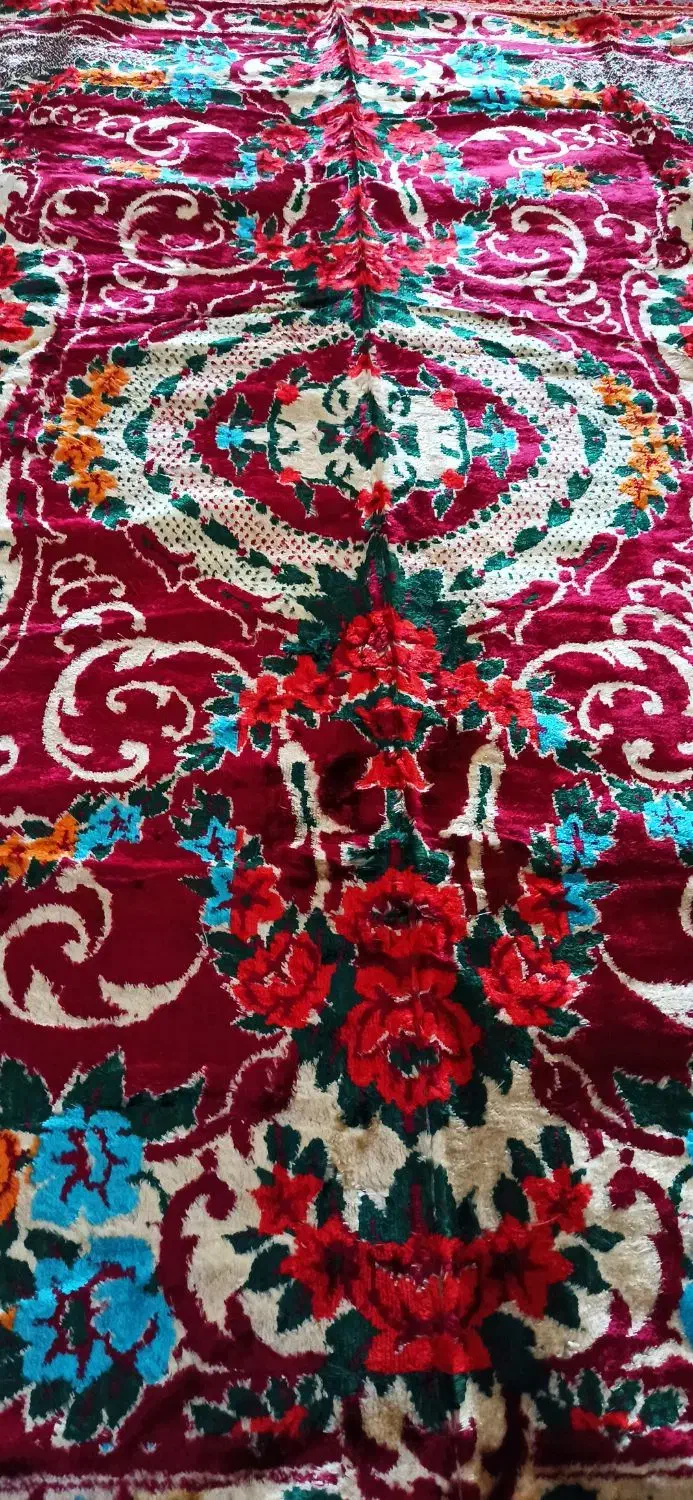 روتختی روفرشی مخمل قدیمی|سرویس روتختی|میبد, |دیوار