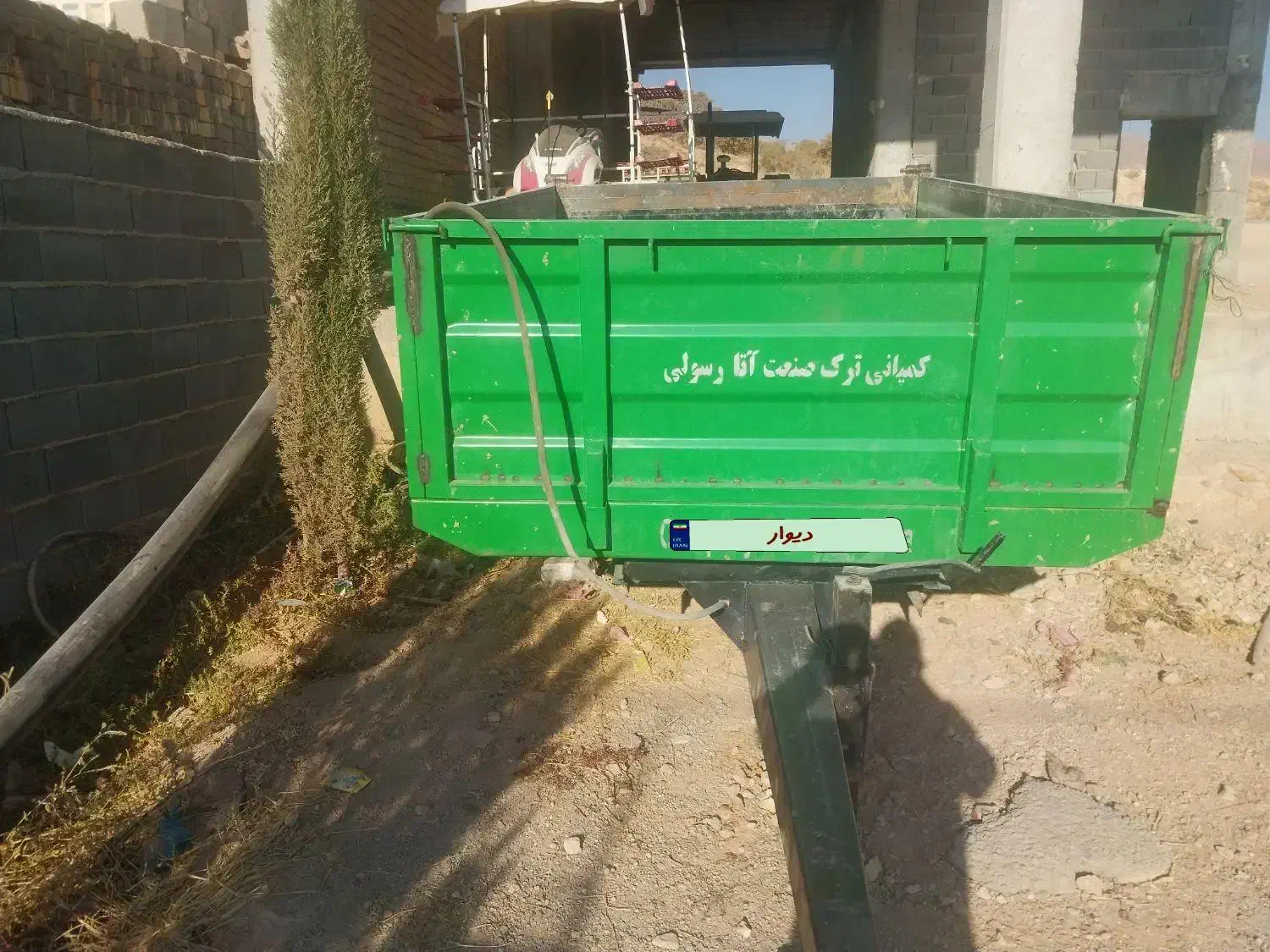 تریلی ۲ چرخ لبه بلند|خودرو سنگین|کامفیروز, |دیوار