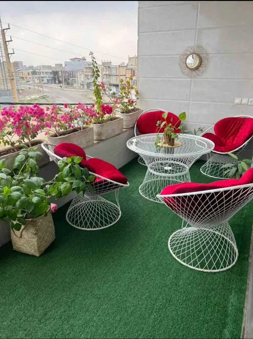 تولیدی صندلی باغی/طرح بامبو/ست ۶ نفره|صندلی و نیمکت|شهریار, شهریار|دیوار