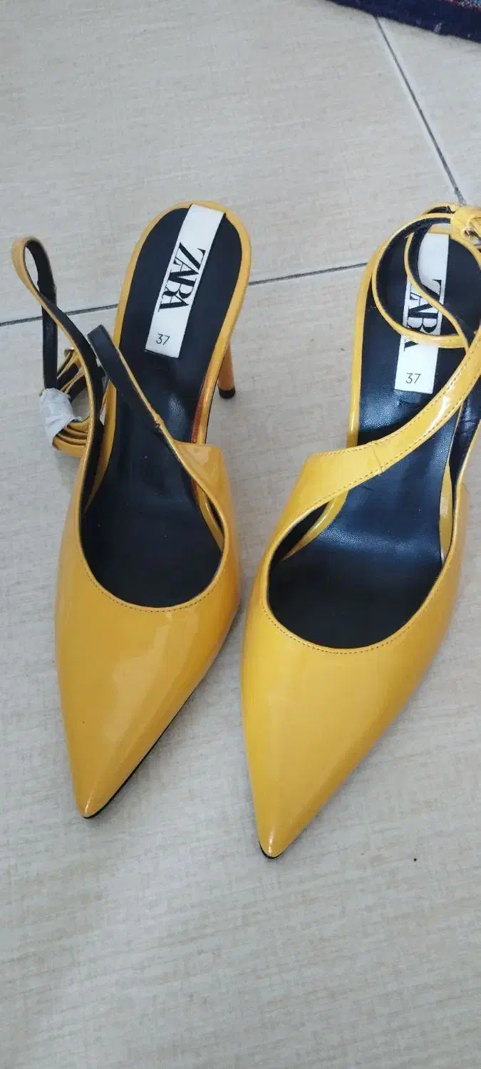 کفش مجلسی زنانه برند zara نو نو|کیف، کفش، کمربند|تهران, چوب تراش|دیوار