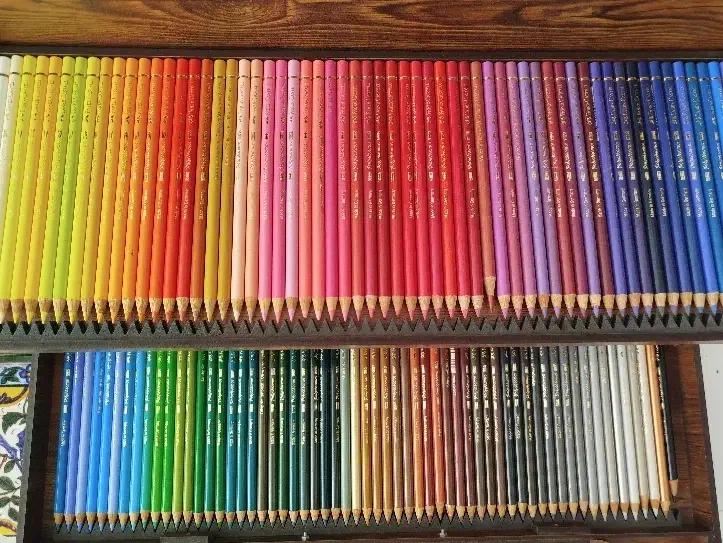 مداد رنگی 120 رنگ پلی کروم فابر کاستل|لوازم التحریر|ری, سرتخت|دیوار