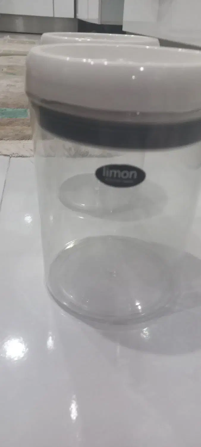 قوطی حبوبات لیمون|ظروف نگهدارنده، پلاستیکی، یک‌بارمصرف|قم, شهرک مهدیه (مدرس)|دیوار