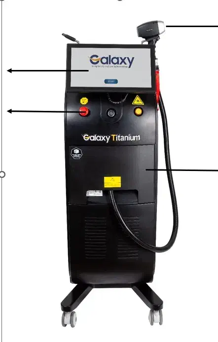 دستگاه لیزر موهای زائد تیتانیوم 1600|پزشکی|شیراز, نشاط|دیوار