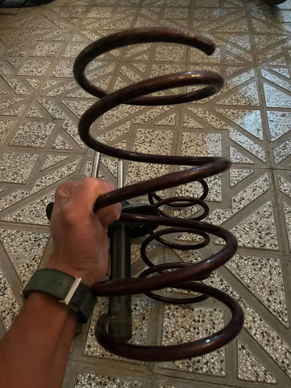 کمک پوسته کوتاه و فنر لنزو پژو|قطعات یدکی و لوازم جانبی|شاهرود, |دیوار