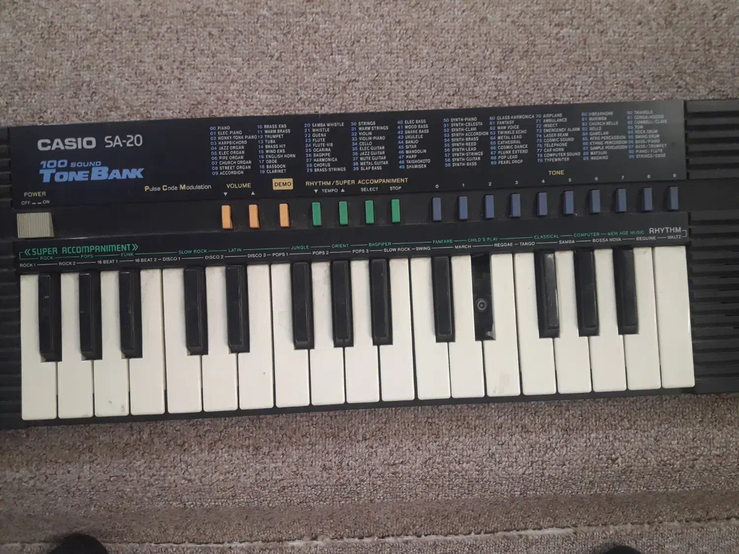 ارگ آموزشی کاسیو ژاپن|پیانو، کیبورد، آکاردئون|قزوین, |دیوار