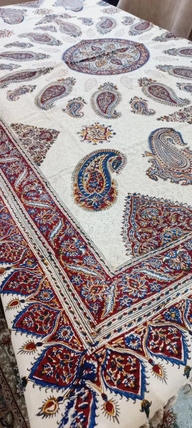 رومیزی قلم کار|پرده، رانر، رومیزی|ماکو, |دیوار