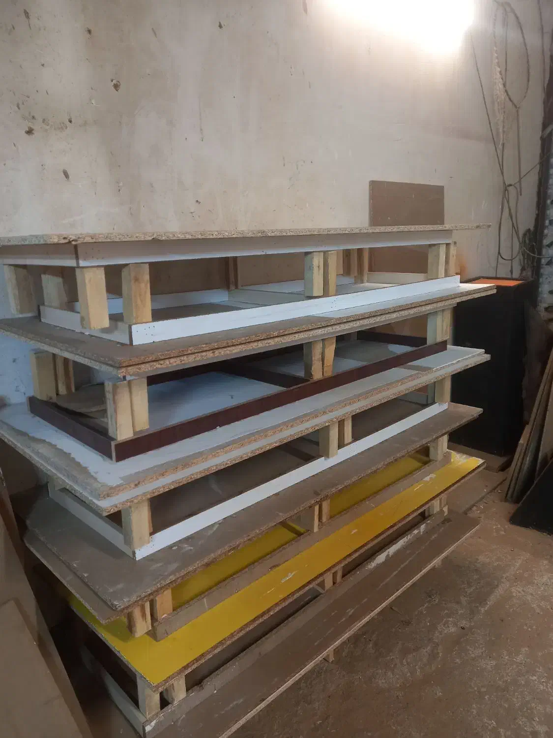 کفی تخت چوبی|تخت و سرویس خواب|رباطکریم, شهرک صنعتی نصیرآباد|دیوار