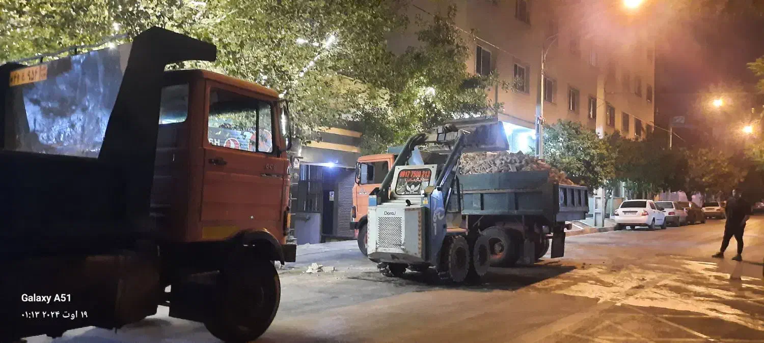 مینی بیل مکانیکی بابکت مینی لودرکمپرسی حمل نخاله|خدمات حمل و نقل|شیراز, نصر|دیوار