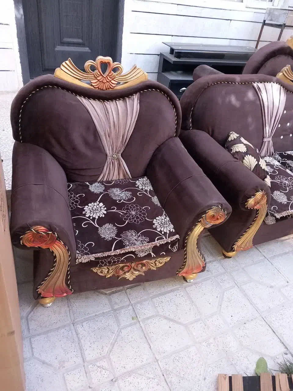 مبل ۷ نفره|مبلمان خانگی و میز عسلی|سردرود, |دیوار