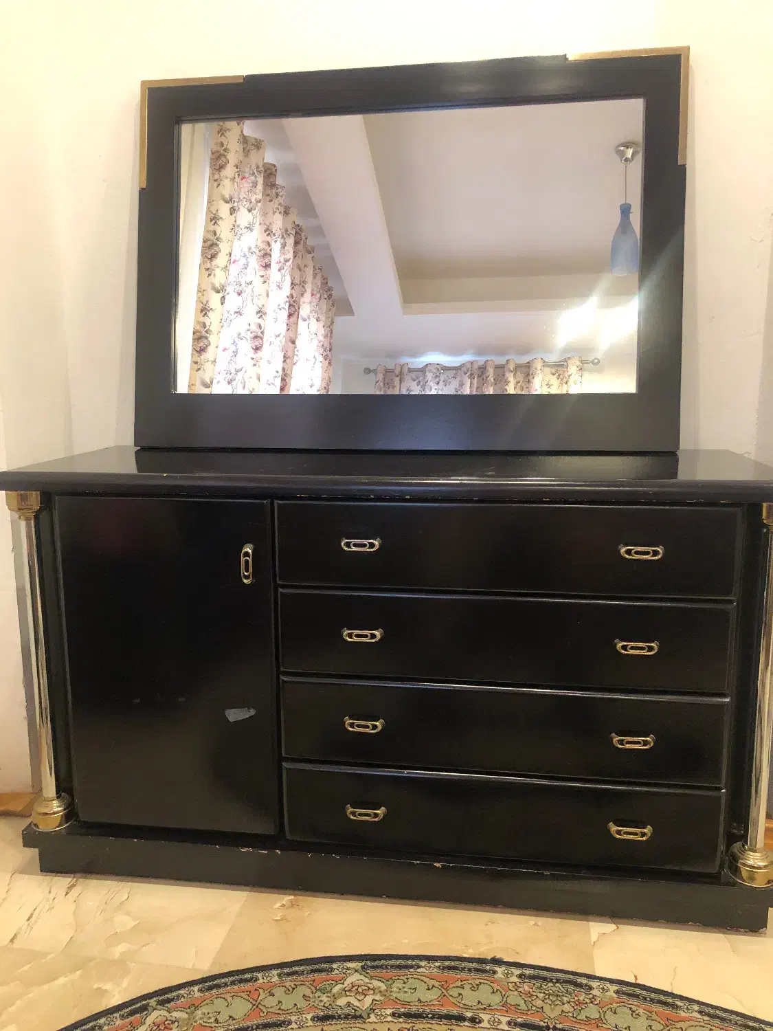 سرویس خواب دونفره چوبی|تخت و سرویس خواب|ساری, |دیوار