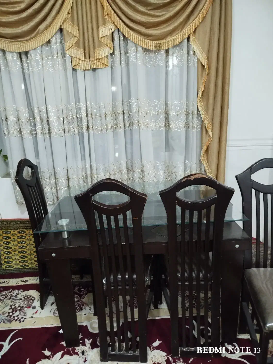 میز غذا خوری ۴ نفره|میز و صندلی غذاخوری|علی‌آباد کتول, |دیوار