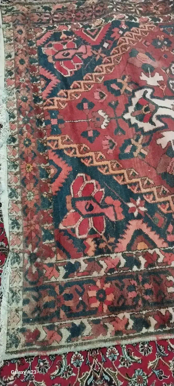 فرش قدیمی دستباف پشم|فرش|اصفهان, کردآباد|دیوار