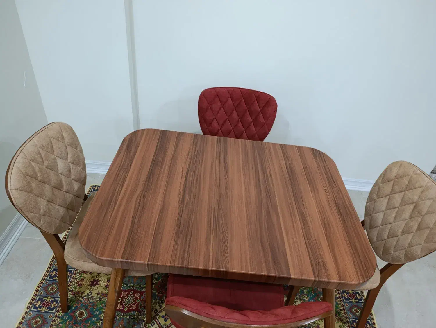 میز صندلی نهار خوری چهار نفره|میز و صندلی غذاخوری|قم, شهرک قدس|دیوار