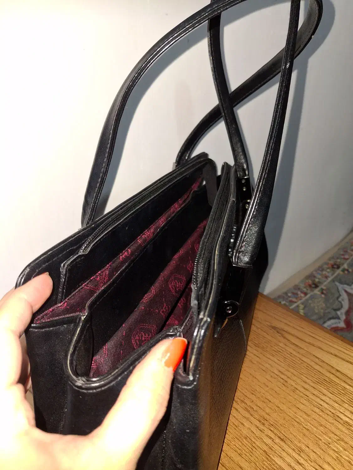 کیف چرم طبیعی|کیف، کفش، کمربند|خمین, |دیوار