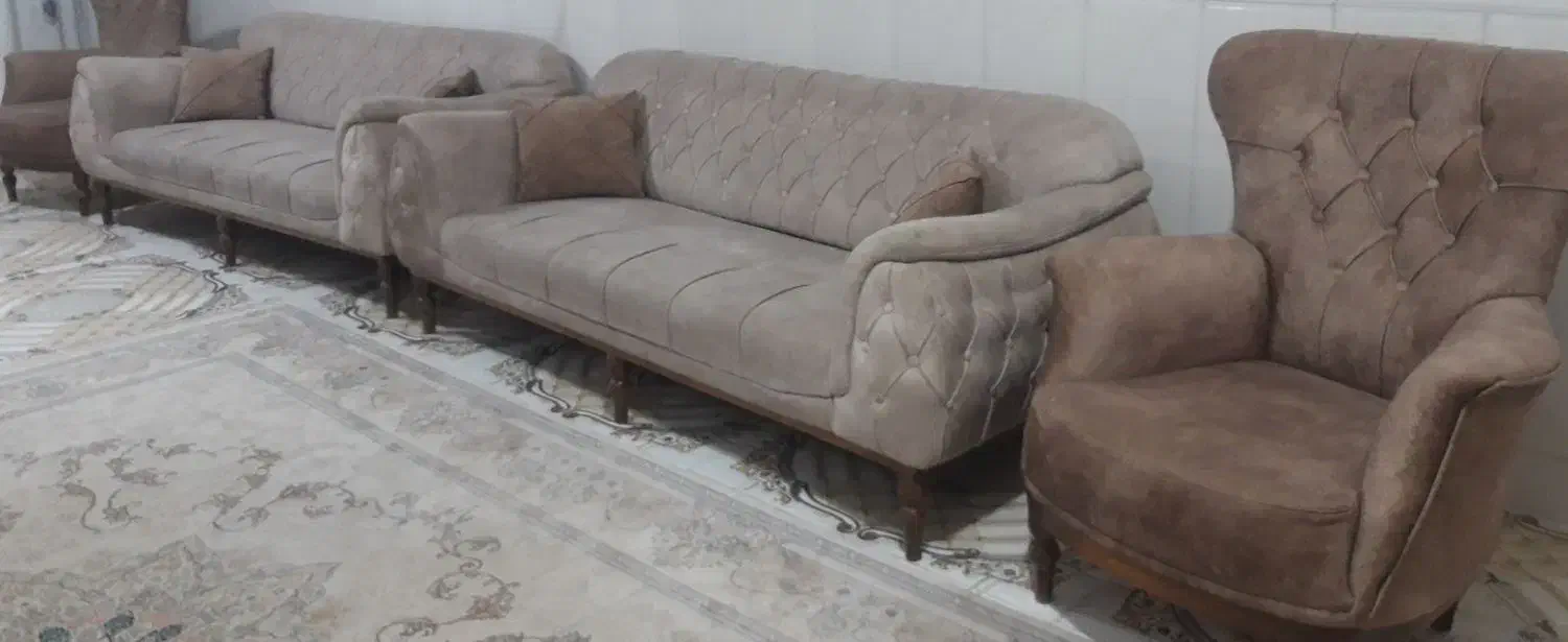 مبل چستر 8 نفره|مبلمان خانگی و میز عسلی|یزد, |دیوار