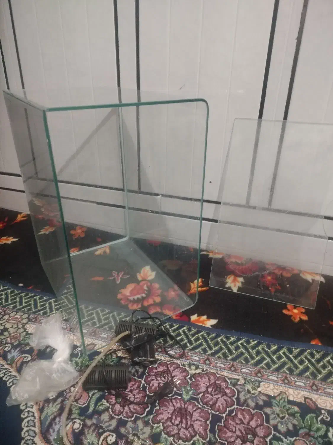 اکواریوم‌ شیشه خم|ماهی|اهواز, گلدشت|دیوار