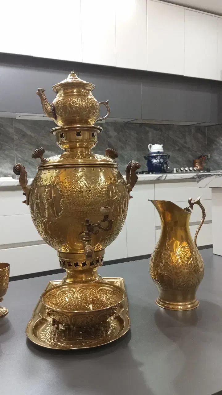 سرویس سماور|صنایع دستی و سایر لوازم تزئینی|اسلام‌شهر, شهرک واوان|دیوار