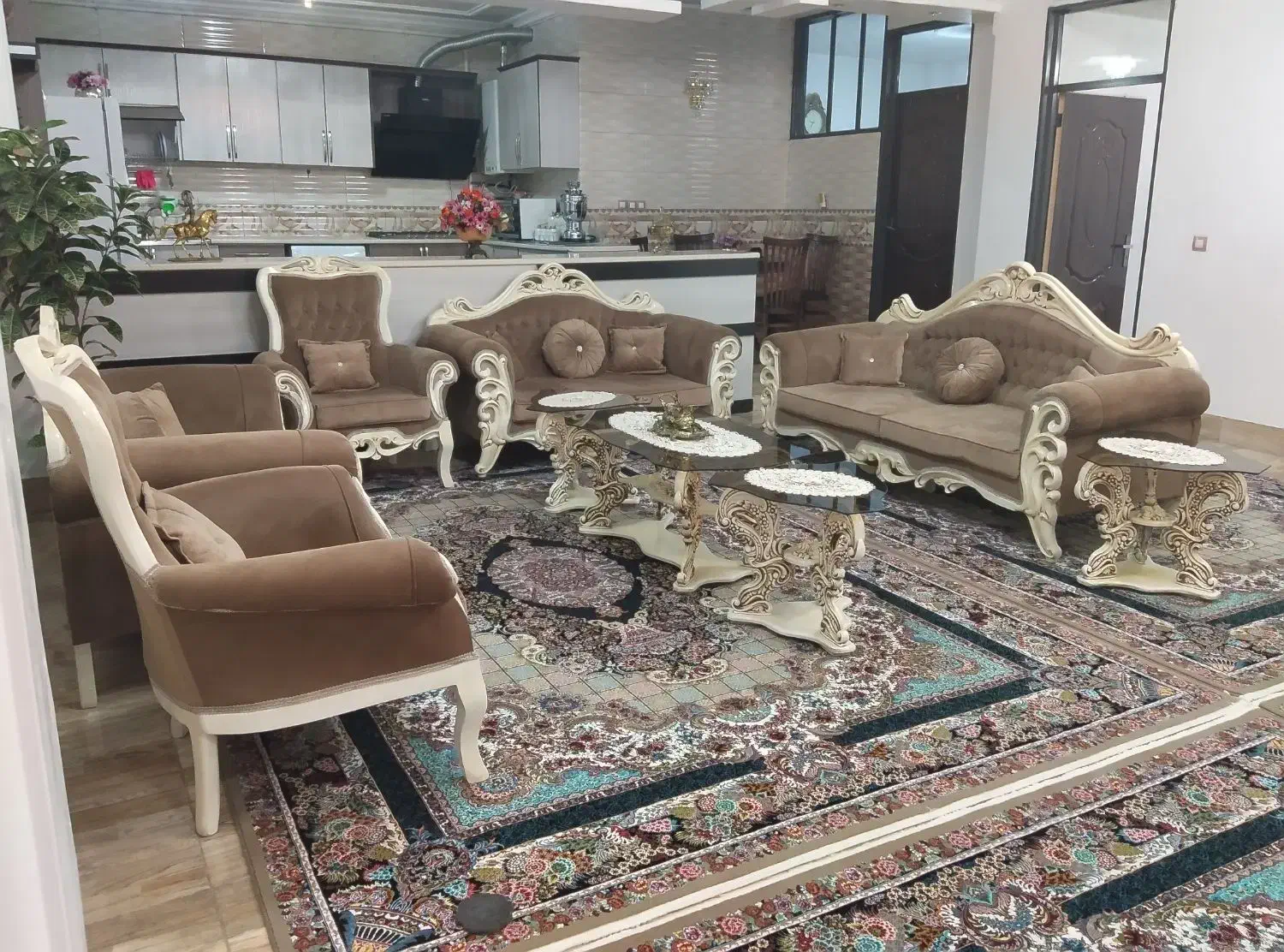 مبل ۹ نفره|مبلمان خانگی و میز عسلی|نهاوند, |دیوار