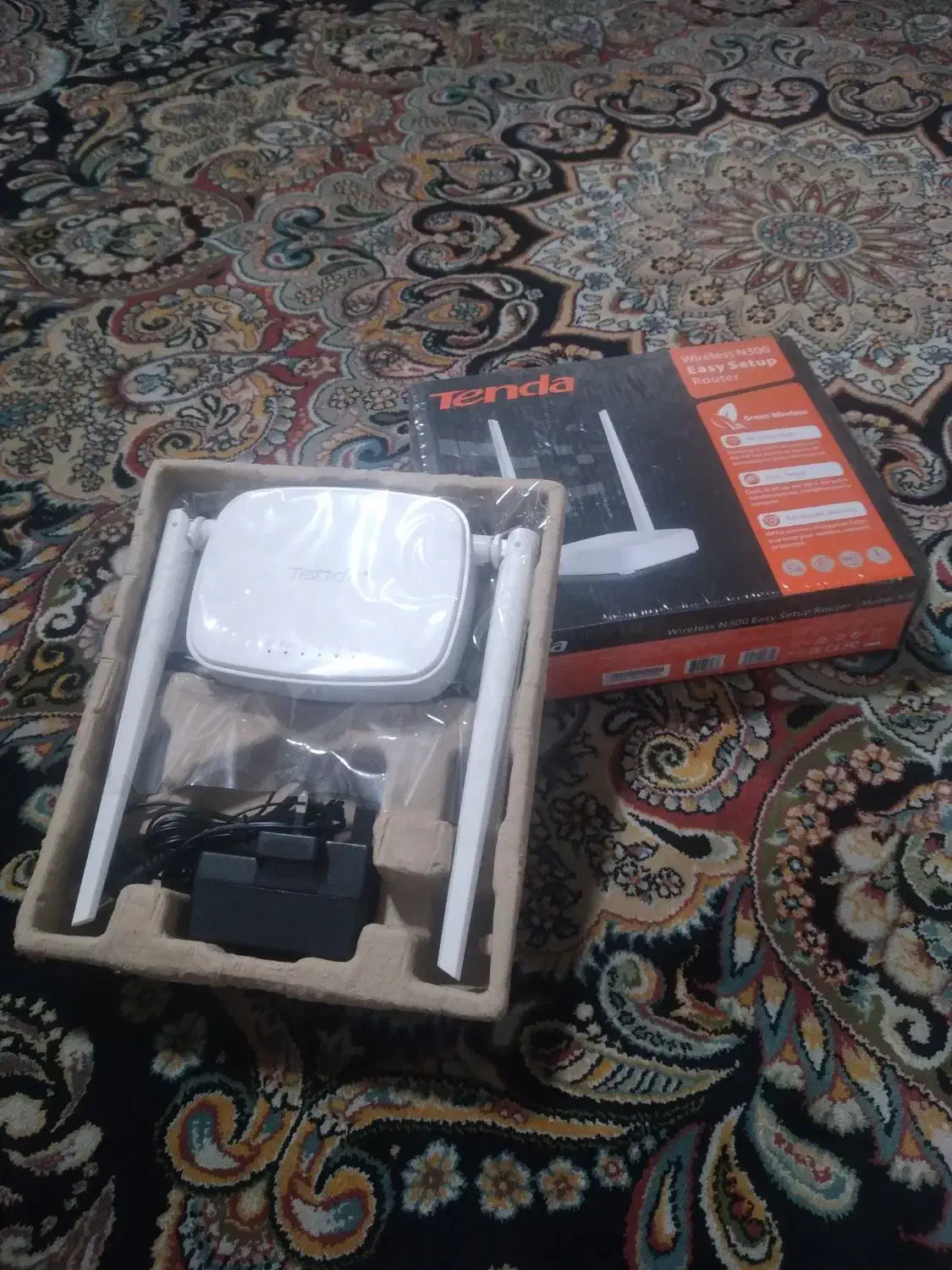 مودم برند تندا N300 مدل N301 دوآنتن آکبند|مودم و تجهیزات شبکه|شهریار, شهرک امیریه|دیوار