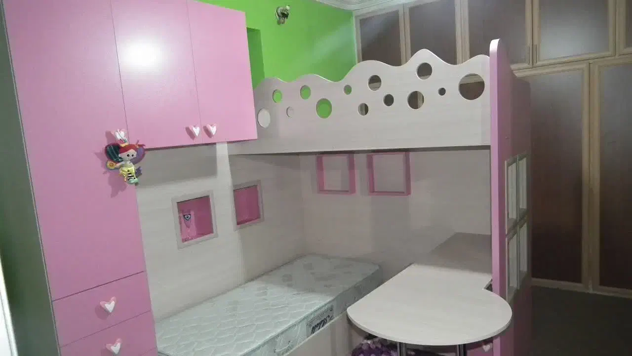 سرویس تخت خواب دوطبقه|تخت و سرویس خواب|سلماس, |دیوار