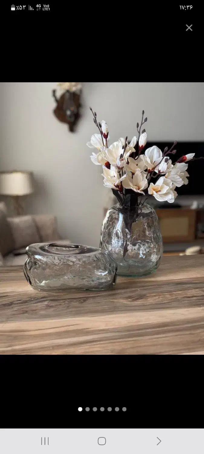 ست گلدان و جا دستمال دفرمه|صنایع دستی و سایر لوازم تزئینی|پرند, فاز ۶|دیوار