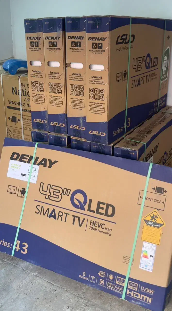 ال ای دی ۴۳ اینچ اسمارت هوشمند تلوزیون + گارانتی|تلویزیون و پروژکتور|مشهد, تلگرد|دیوار