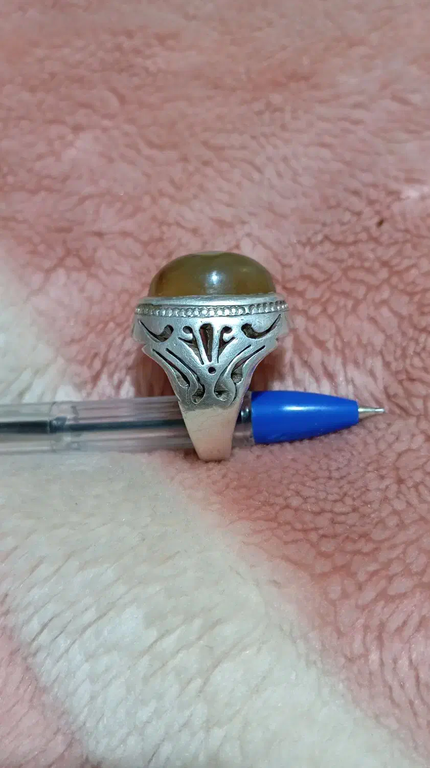 انگشتر نقره باباقوری فیروزه یاقوت اصل|جواهرات|رباطکریم, رباطکریم|دیوار