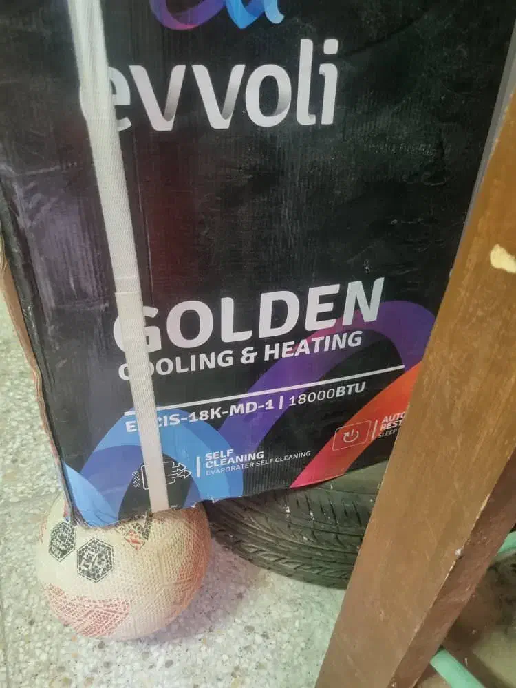 فروشی اسپلیت 18000 ایولی دوکاره کمپرسور طلایی|کولر گازی و فن‌کوئل|سیرجان, |دیوار