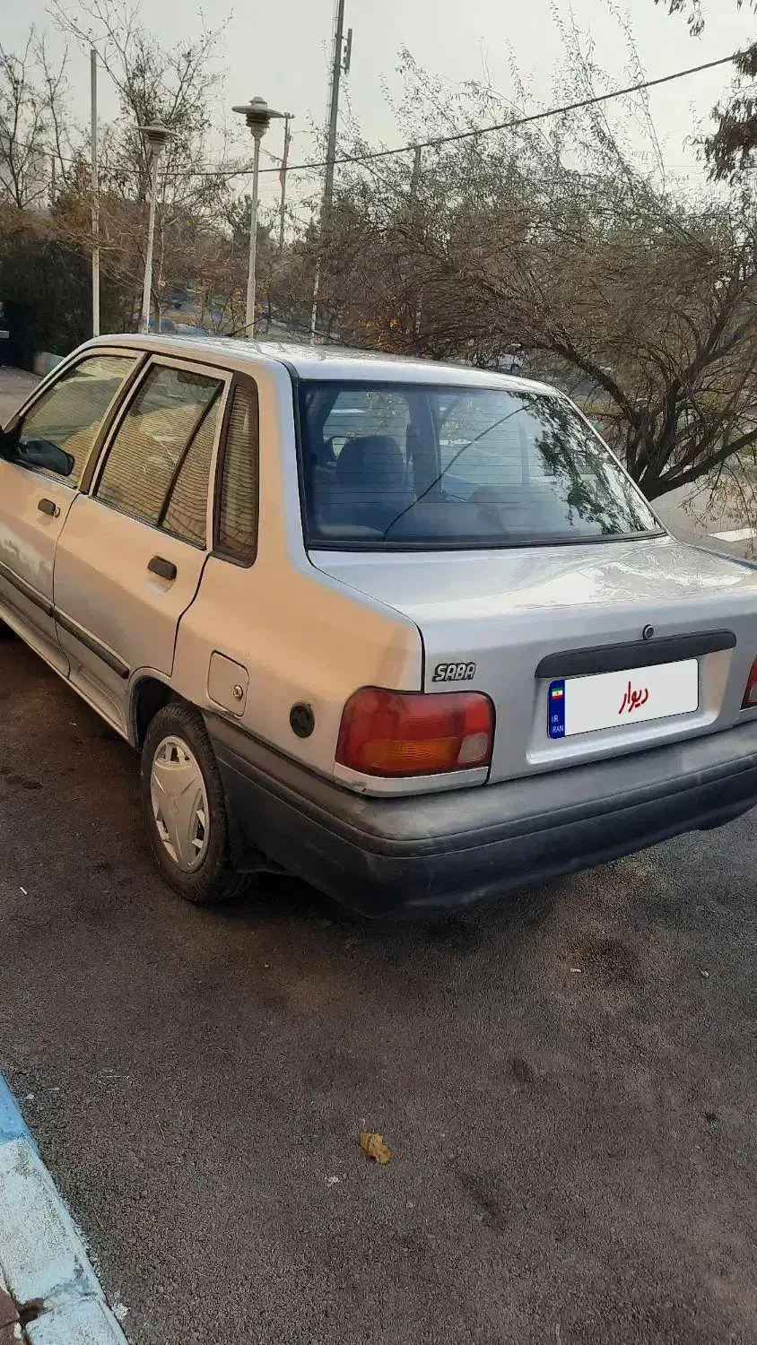 پراید ۸۸ نقره ای دوگانه|خودرو سواری و وانت|تبریز, |دیوار