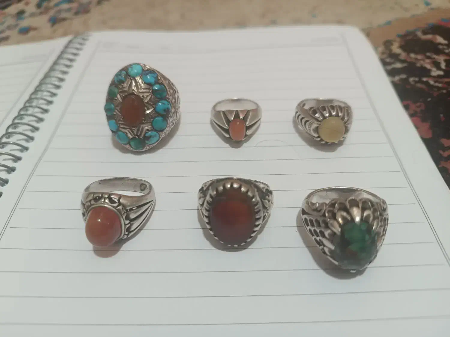 انگشتر نقره|جواهرات|همدان, |دیوار