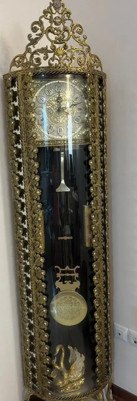 ایینه کنسول وساعت برنجی|بوفه، ویترین، کنسول|کهریزک, |دیوار