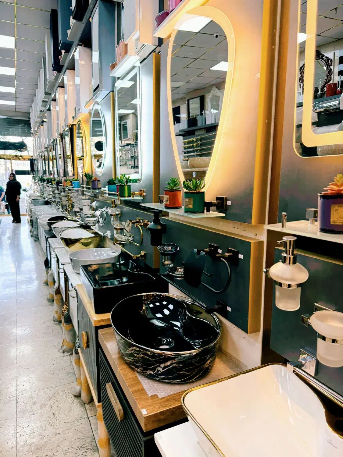 رنگ روشن REVA VINO روشویی کابینتی+تولیدی+فرنگی|لوازم سرویس بهداشتی|تهران, یافت آباد جنوبی|دیوار