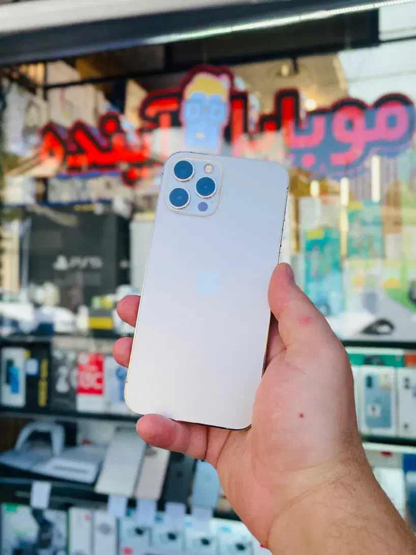 گوشی اپل Iphone 12 Promax با حافظه ۲۵۶ باتری ۷۹|موبایل|زنجان, |دیوار