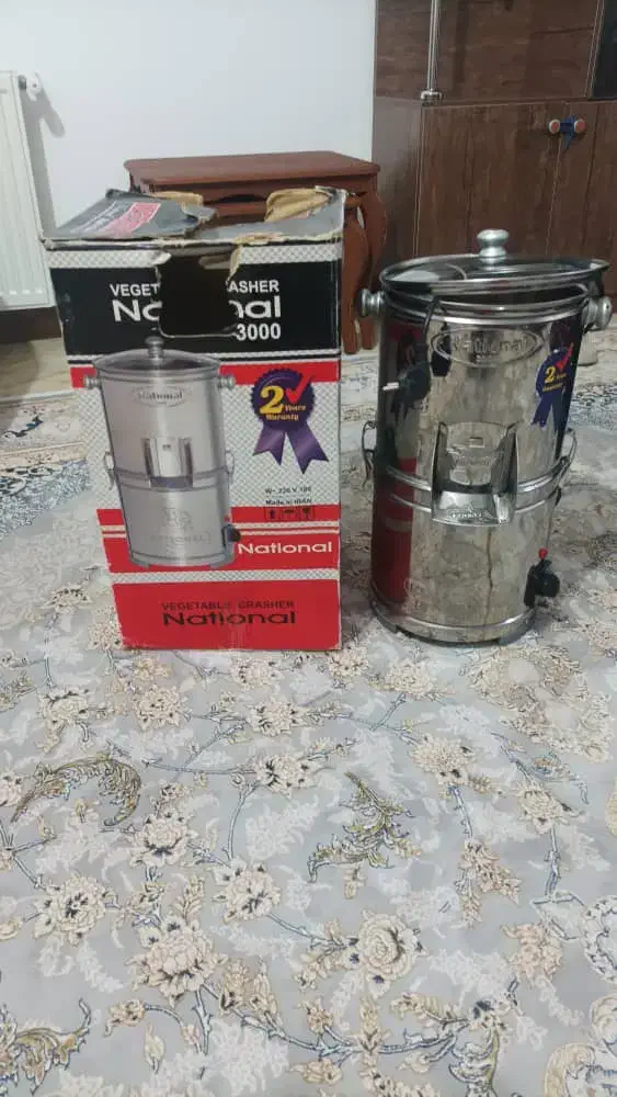 سبزی خوردکن ناسیونال ۲ کیلویی در حد نو قیمت نصف نو|خردکن، آسیاب، غذاساز|رودسر, |دیوار