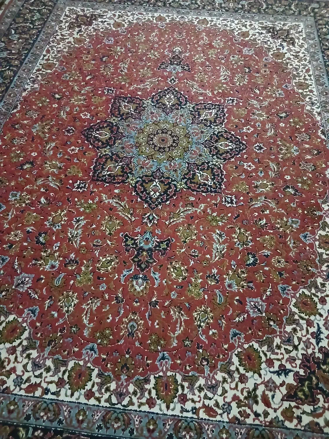 سلام ۲عددفرش ۱۲مت نو|فرش|کرباسک, |دیوار