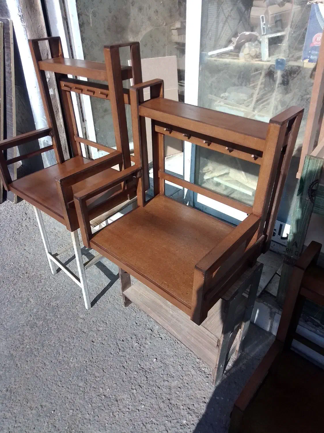 استند قهوه ساز|آب‌چکان و نظم‌دهنده ظروف|شیراز, شیخ علی چوپان|دیوار