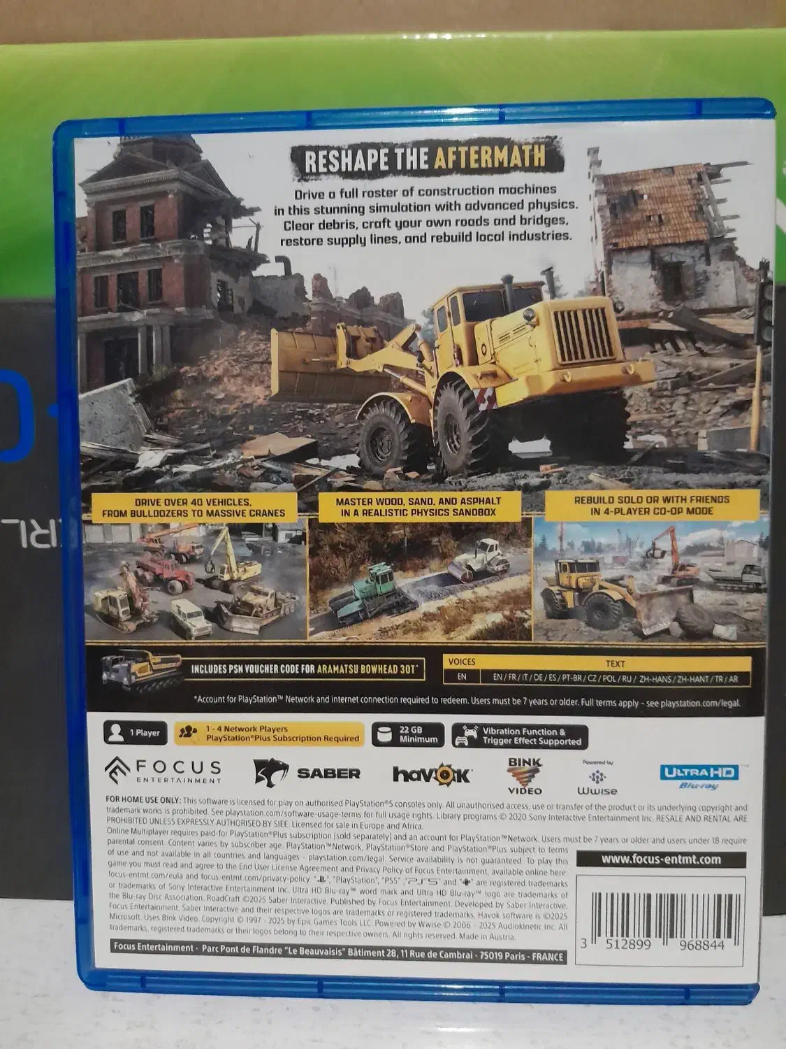 بازی PS5 ROAD CRAFT آکبند|کنسول، بازی ویدئویی و آنلاین|کرج, حاجی آباد|دیوار