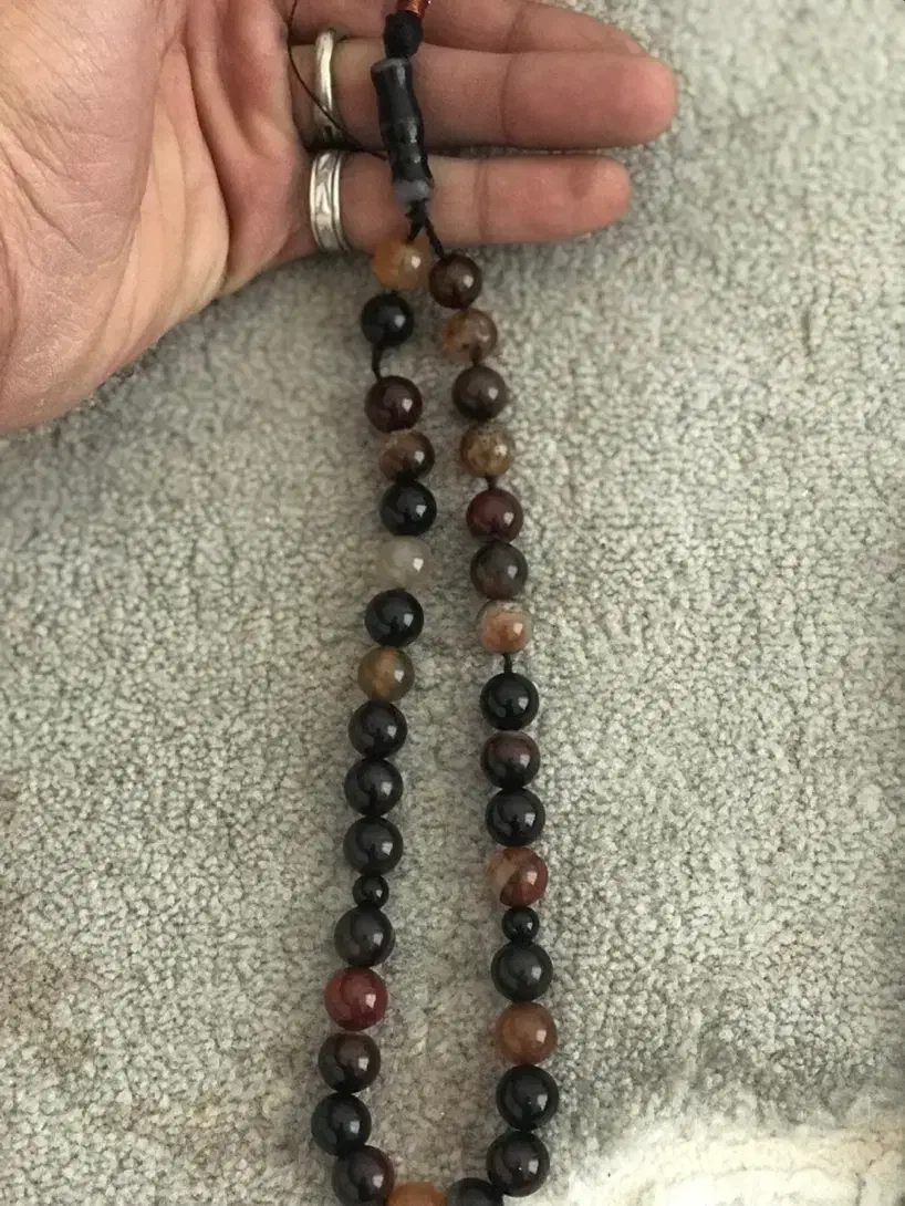 تسبیح سنگ|کلکسیون اشیاء عتیقه|شیروان (خراسان), |دیوار